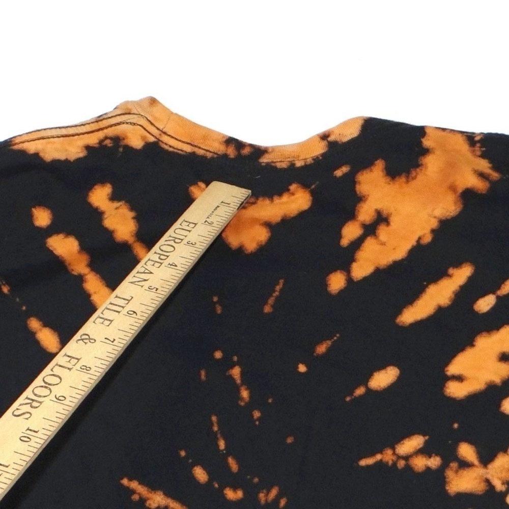 Wu Tang Forever Tie Dye Bleached‎ Black T Shirt Mens Large FEA Merch - Picture 5 of 7